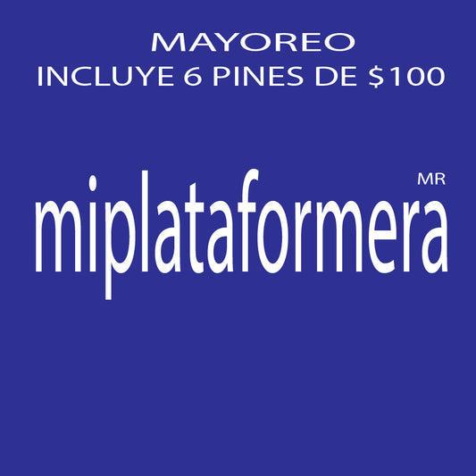 MAYOREO DE 6 TARJETAS MIPLATAFORMERA DE $100 AHORA CON 220 MINUTOS CADA UNA